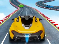 Crazy Car Impossible Sky Tracks image