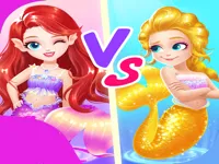 Mermaid Paper Doll Dress Up image