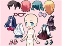 Chibi Anime Princess Doll image