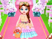 Baby Taylor Wedding Flower Girl image